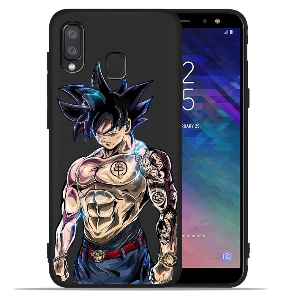 Dragon Ball Супер Saiyan Goku Vegeta Dragon чехол для телефона для samsung Galaxy A50 A20 A30 A40 A10 A70 M10 M20 Etui задняя крышка