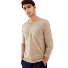 ZHILI осень зима для мужчин's Повседневный пуловер кашемировый свитер