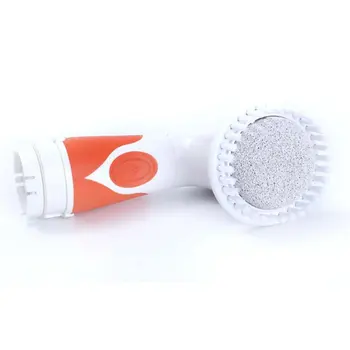 

4-In-1 Electric Bath Brush Long Handle Waterproof Body Cleansing Brush Massage Home Shower Clean Spa System Health Care