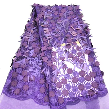 

Best Selling Sequins African Lace Fabric High Quality Nigerian Lace Fabric For Women New Design French tulle Lace FabricHX1659-1
