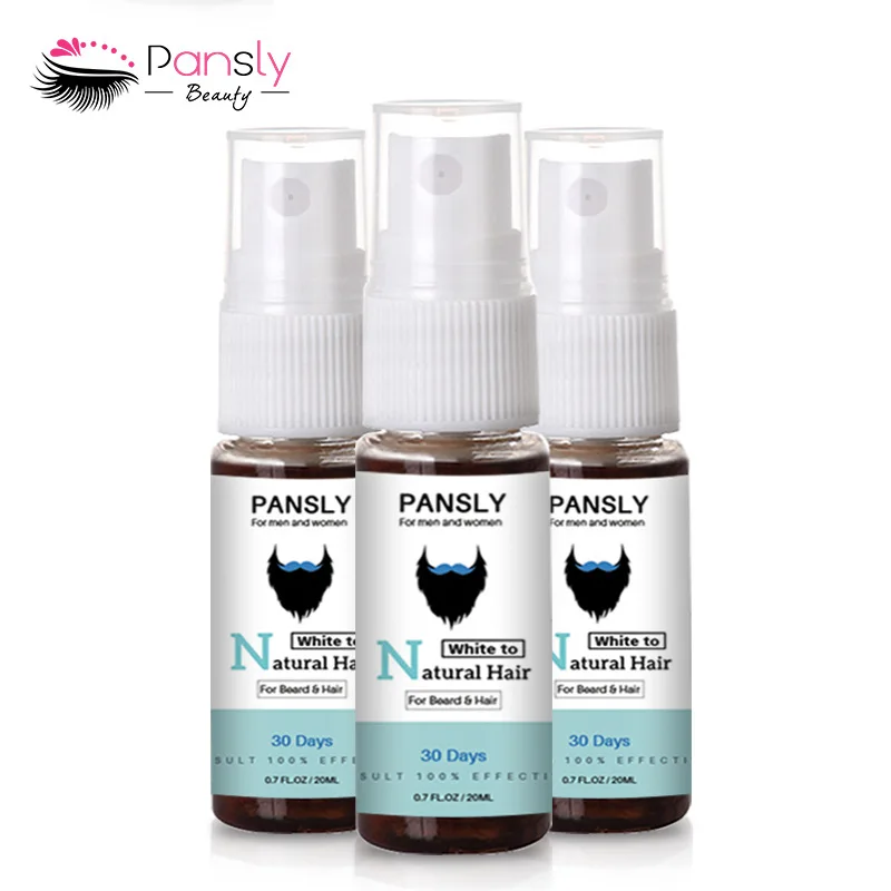 Pansly Herbal White Hair Treatment Spray Liquid 20ml Gray Hair