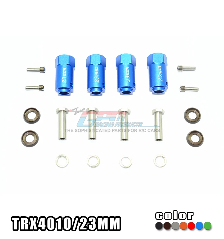 TRAXXAS TRX-4 82056-4 Aluminium Alloy metal Widen Hexagonal Joint Organ 23MM Thickness Set | Игрушки и хобби