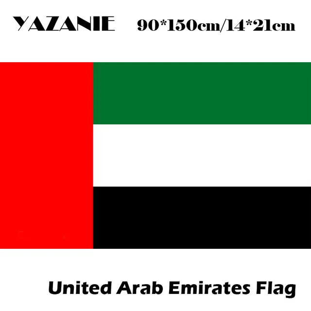 yazanie 90x150cm united arab emirates flags country world custom