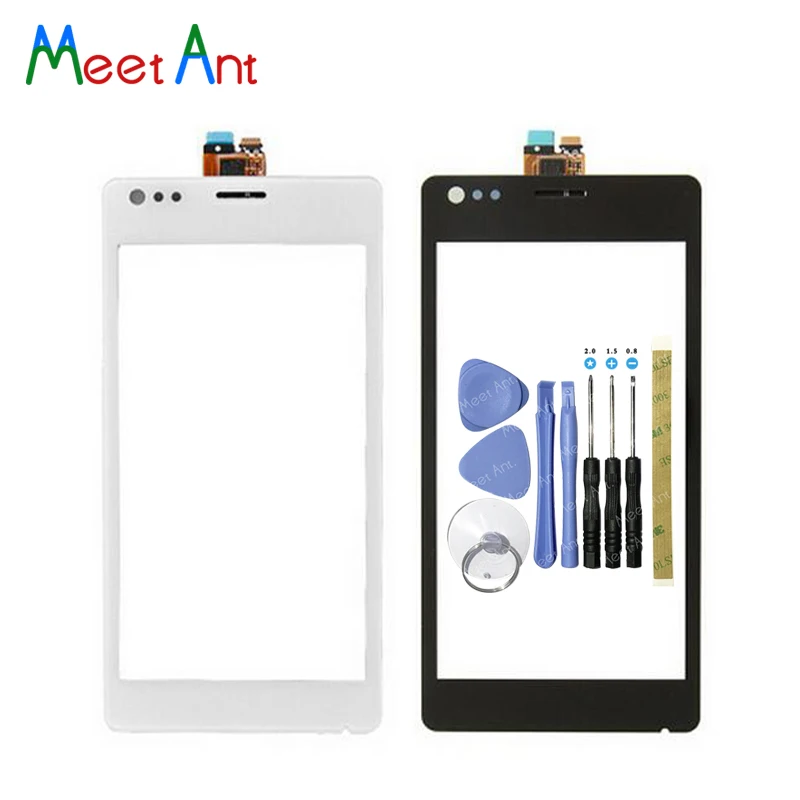 High Quality 4.0" For Sony Xperia M C1904 C1905 C2004 C2005 Touch Screen Digitizer Front Glass Lens Sensor Panel