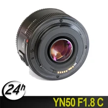 YONGNUO YN 50 мм EF F/1,8 объектив с автофокусом для Canon EF Mount новые линзы с многослойным покрытием