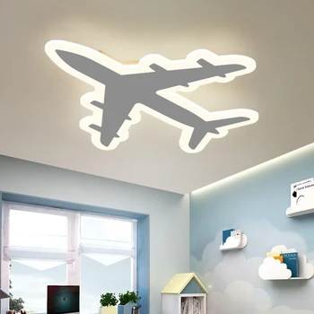 

Creative Individual LED Simple Modern Cartoon Boys and Girls Aircraft Bedrooms Children's rooms Study room ceiling light
