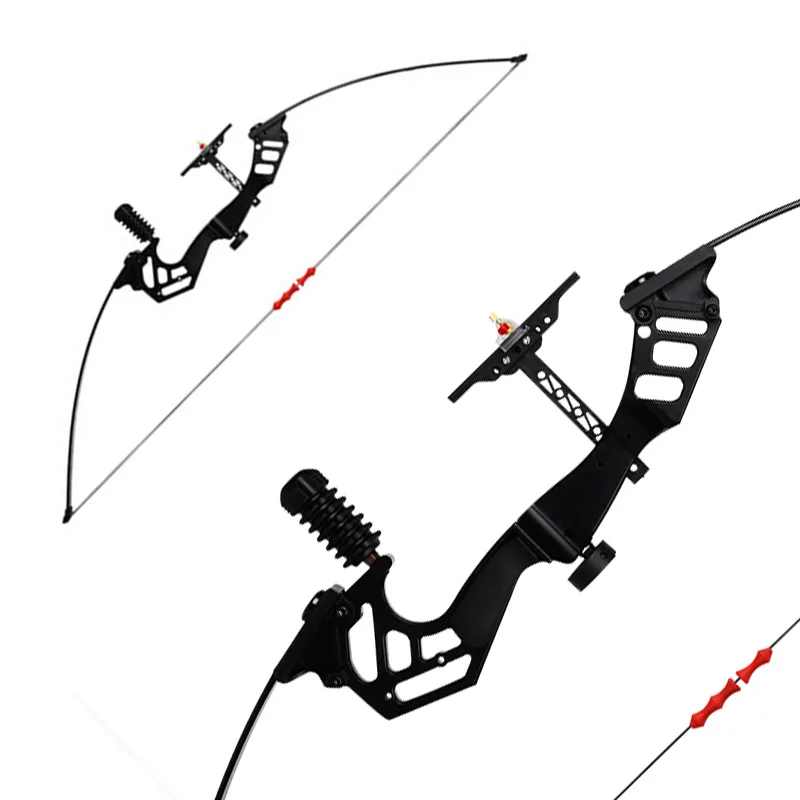 

Archery Hunting 30-45Lbs Straight Pull Bow for Right Handed Compound Bow Shooting Game Outdoor Sports