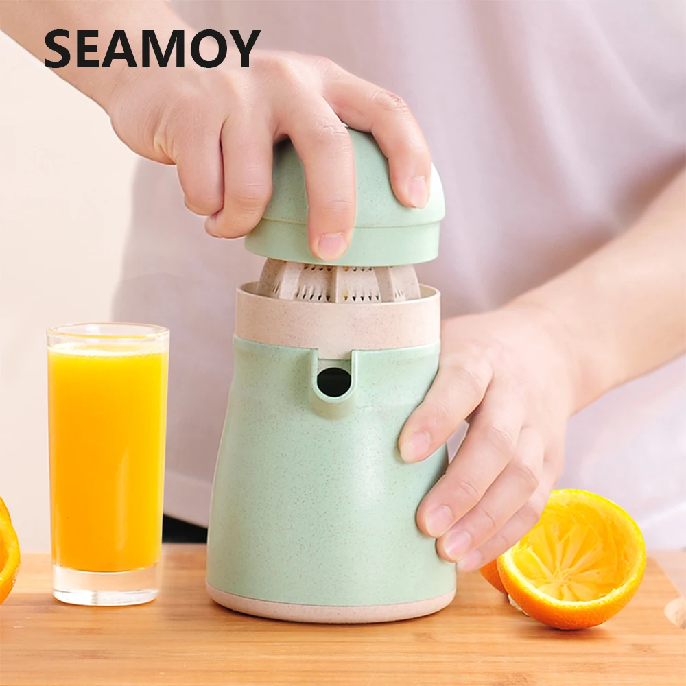Соковыжималка для фруктов semoy соковыжималка ручной из натурального соломенного