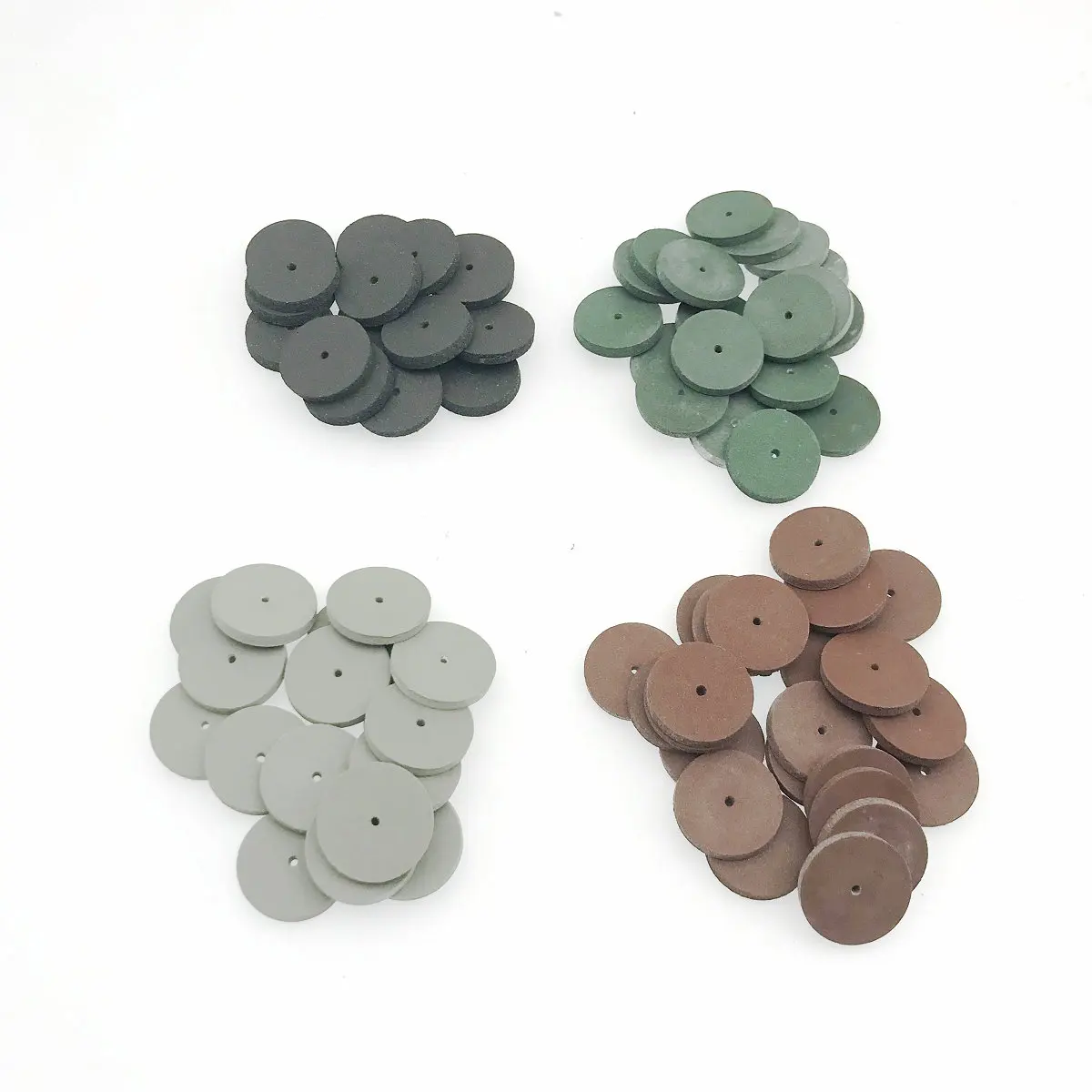 

100 Silicone Rubber Polishing wheels for Dental Jewelry Rotary Tool