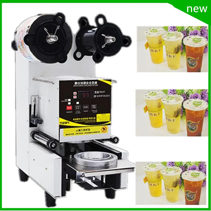 18 free ship Automatic Cup Sealing Machine with counter for Tea ,Coffee, Milk,Automatic Cup Sealer Beverage Cup Packing Machine 18 free ship Automatic Cup Sealing Machine with counter for Tea ,Coffee, Milk,Automatic Cup Sealer Beverage Cup Packing Machine