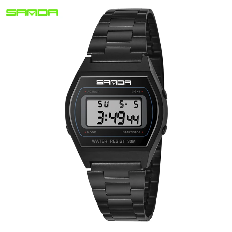 SANDA reloj deportivo женские цифровые модные часы Лидирующий бренд Роскошные