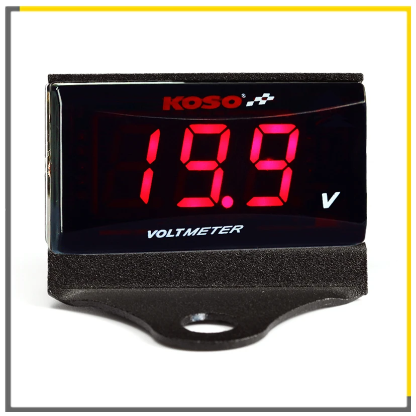 

Universal Motorcycle Mini LED Digital Voltmeter Voltage Meter Instruments Gauge For Tmax 530 Xmax 300 Y15ZR LC135 KOSO