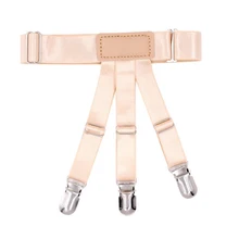 2 шт Мужская Рубашка Остается Подвязки Пояс с не-с блокировкой скольжения зажимы Подвески подвязки ремень TY66
