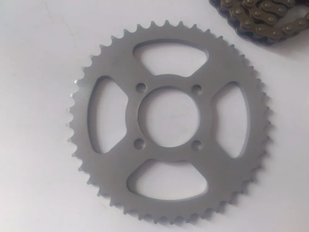 Quality Motorcycle sprocket wheel/chain wheel set/kit for Suzuki AX100