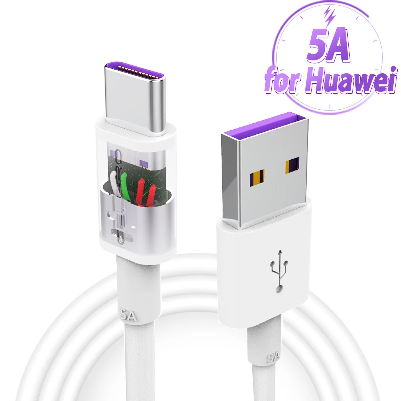 Original 5A USB Type C Cable 3.1 Fast Charging Cable For