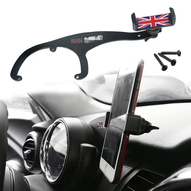 mini cooper cup holder phone mount