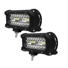 12v 24v 7 polegada 120w conduziu a barra de luz trabalho feixe combinado luzes condução do carro para fora do caminhão de estrada 4wd 4x4 uaz lâmpada da motocicleta auto nevoeiro lâmpada