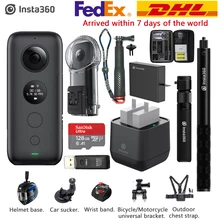 Insta360 ONE X 5,7 K VR 360 экшн-камера для iPhone и Android Insta 360 зарядное устройство для батареи время пули невидимая селфи-палка