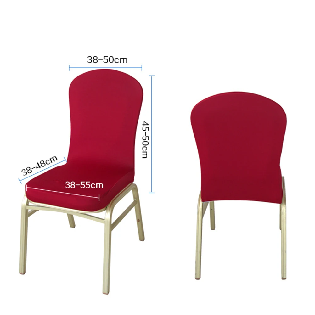 

Elastic Banquet Hotel Restaurant Chair Dining Chair Seat Covers Protector Home Chair CWedding Decoration Dining Chair Covers