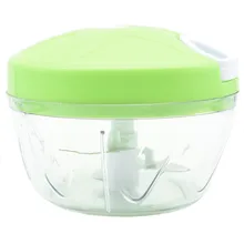 500 мл ручной измельчитель овощей, кухонный Быстрый измельчитель для чеснока, измельчитель овощей, фруктов, мясорубка, измельчитель по телевизору