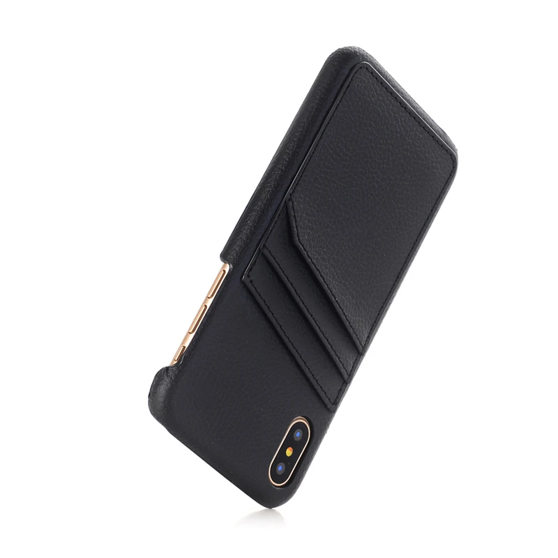 Кожаный чехол в стиле ретро с отделениями для карт iPhone 11 Xs Max XR противоударный