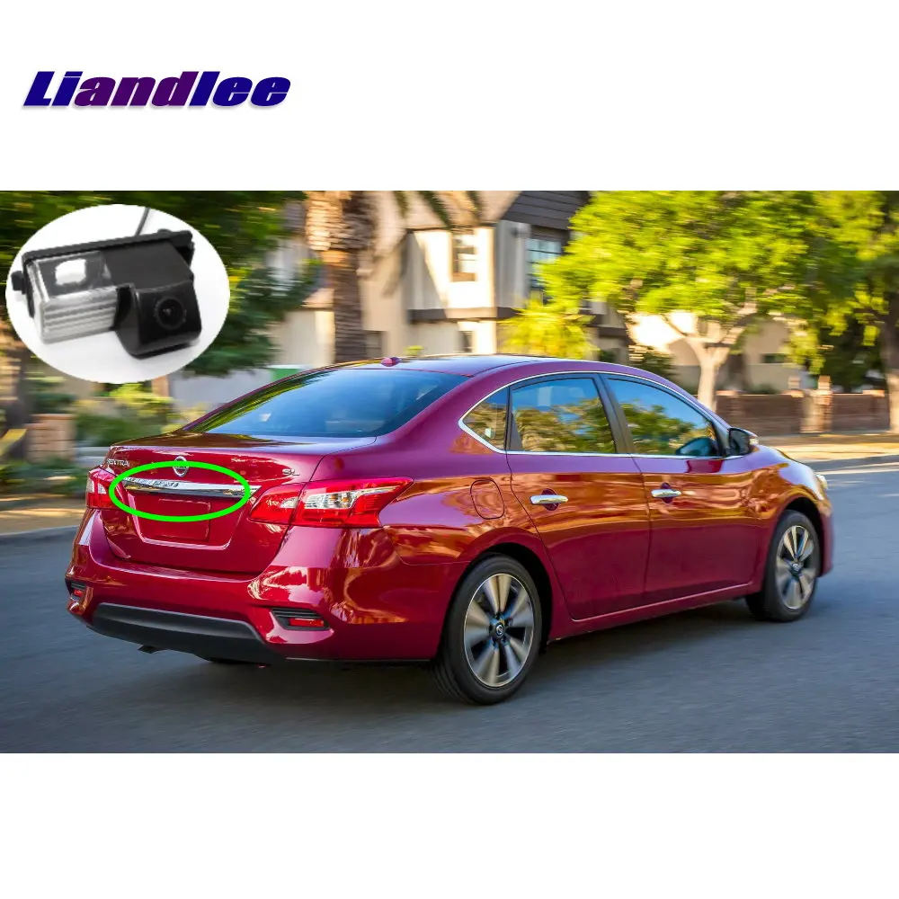 Камера заднего вида Liandlee для Nissan Sentra/Pulsar встроенная камера SONY CCD HD|Камера авто| |