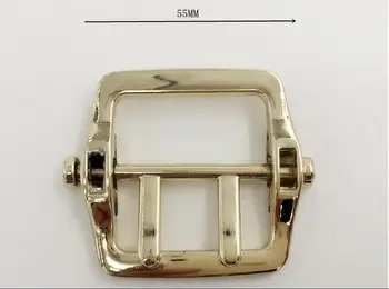 

55mm DIY double buckle, Bag hardware accessories solid Pin Buckle Belt Buckle Buckles High quality Bag parts, handcase acc