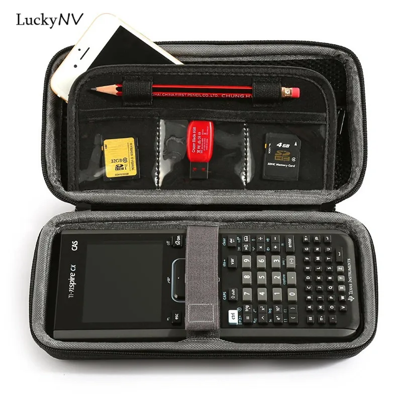 

New Hard EVA Storage Travel Carrying Case Bag for Graphing Calculator Texas Instruments TI-Nspire CX / CAS And More(Only Case )
