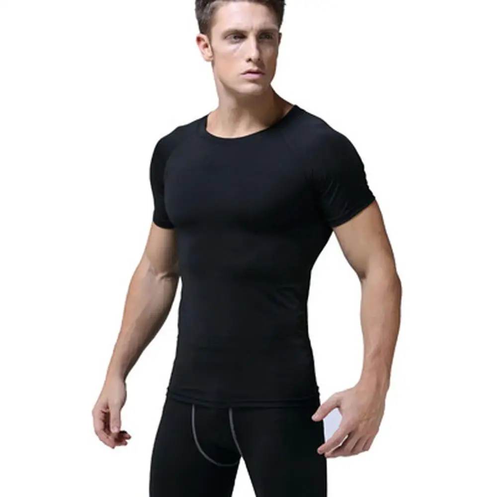 

Men's PRO Short Sleeve Tops Fitness Sport T-shirt Running Quick Drying Training T-shirt Outdoor Fitness wear