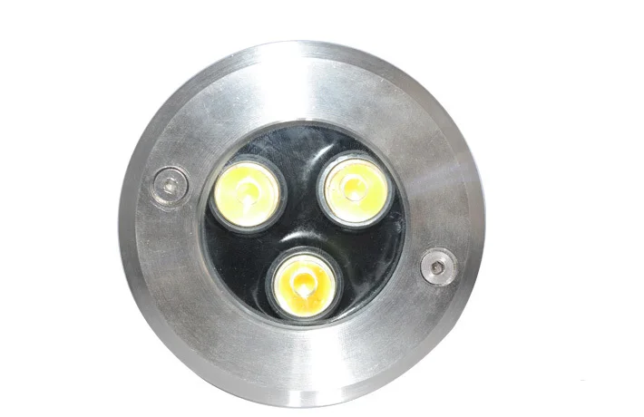 3 Вт светодиодный подземный светильник вкапываемый светодиодный светильник. AC85V-265VCE& RoHS, зарытый свет