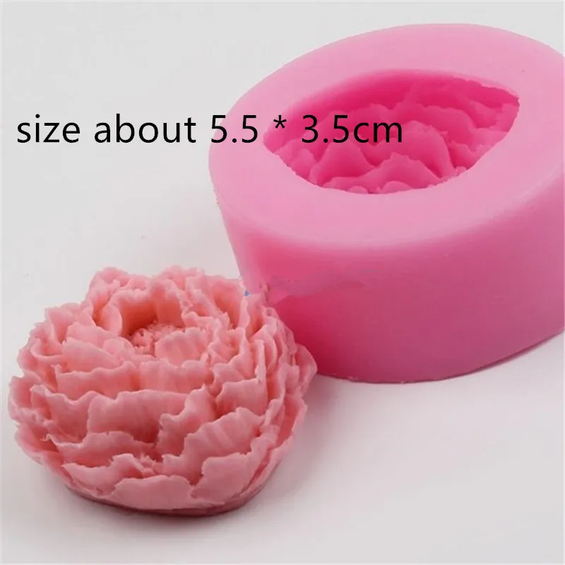 3D Flower Silicone Soap Mold for Cake Decorating DIY Craft Soap Making Molds