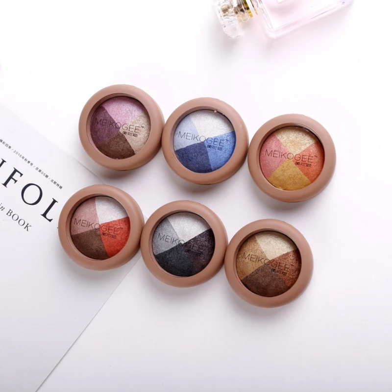 

2017 Pearl Highlight Naked Shimmer Eyeshadow Pigment Waterproof Palette Cosmetic Makeup Kit