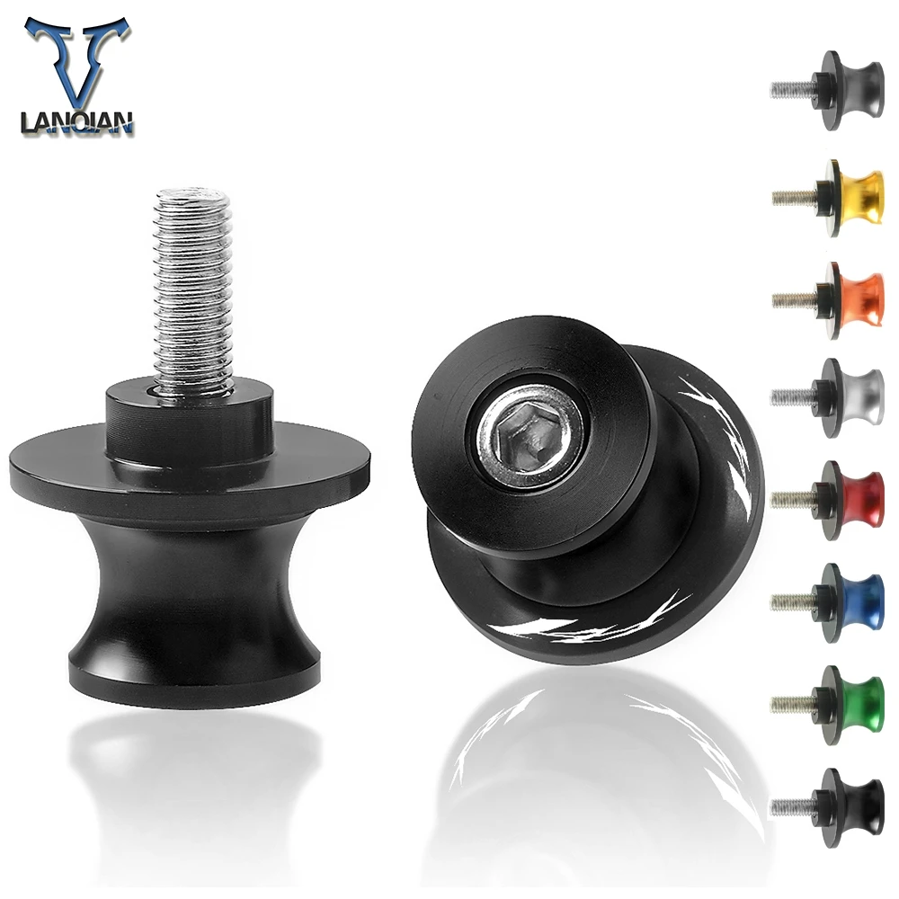 

Motorcycle Swingarm Spools Slider Stand Screw Sliders Screws Aluminum 6MM Parts For Yamaha FZS1000 FZ1 2004 2005 2006 2007 2008