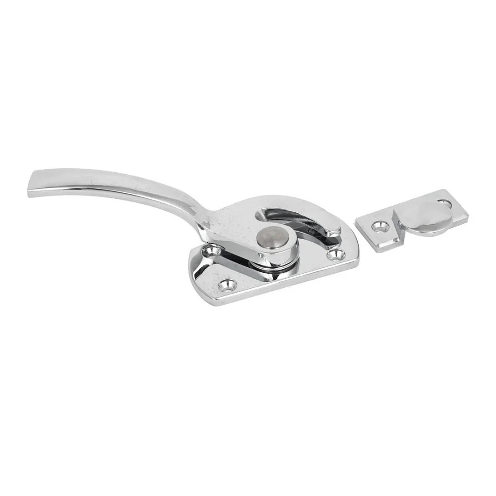 

UXCELL Newest 1 Pcs Latch Lock Industrial Ovens Door Zinc Alloy Left Handed Release Pull Handle