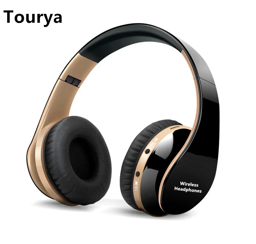 Tourya B2 беспроводные наушники Bluetooth гарнитуры с микрофоном Поддержка tf карты для ПК