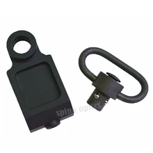 Страйкбол DD рейку офсетный qd-вертлюг с рейкой крепление для ремня крепление для 20 мм Пикатинни рельсы