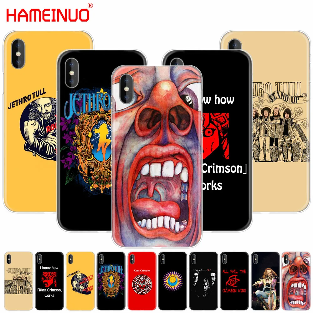 HAMEINUO Jethro Tull King Crimson cell phone Cover case for iphone X 8 7 6 4 4s 5 5s SE 5c 6s plus | Мобильные телефоны и