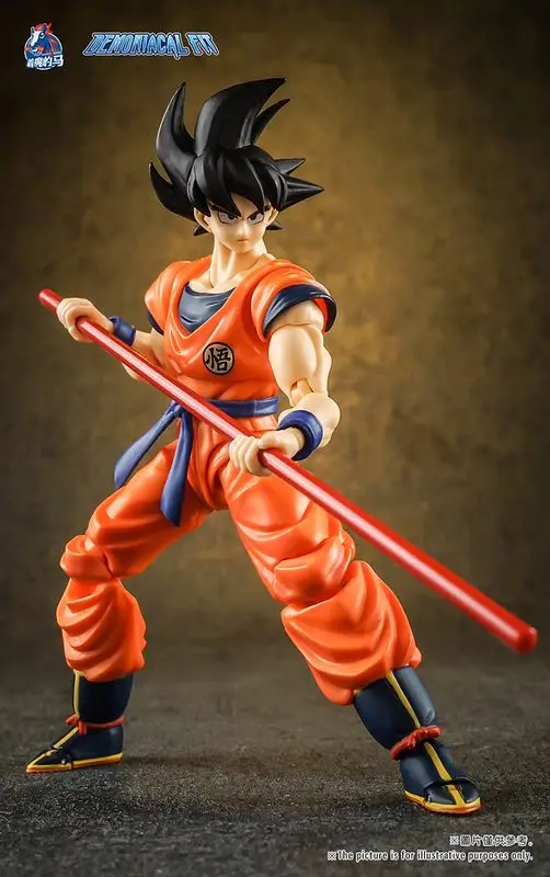 Demoniacal подходит для Dragon Ball Z DBZ фигурка экшн-игрушка SSJ Goku UI POWER POLE Stick 1/12 аксессуары