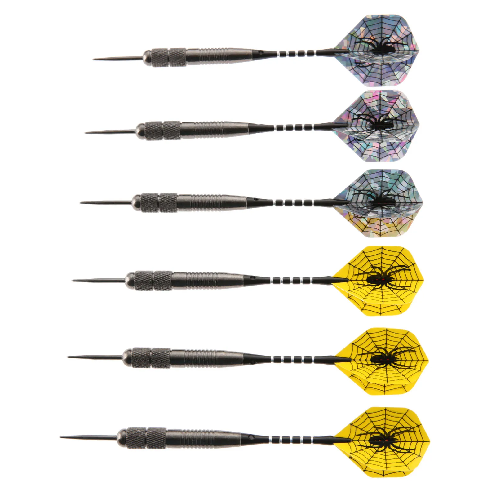 3 Pcs 26g Steel Needle Tip Tungsten Steel Darts Set With Brass Barrel