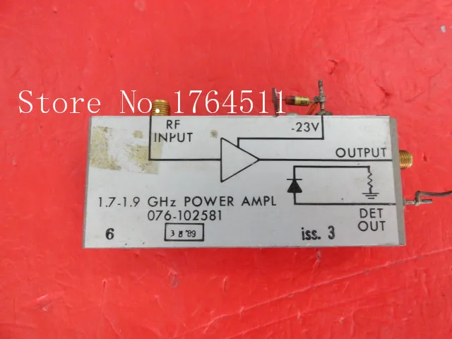 

[BELLA] HARRIS 076-102581 1.7-1.9GHz SMA 23V amplifier