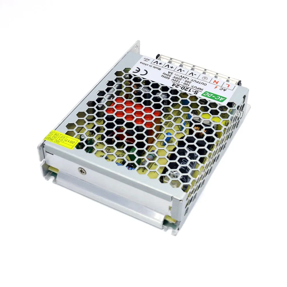 

Newest Ultra Slim DC 24V 5A 120W Led Driver Power Supply For LED Strip @8