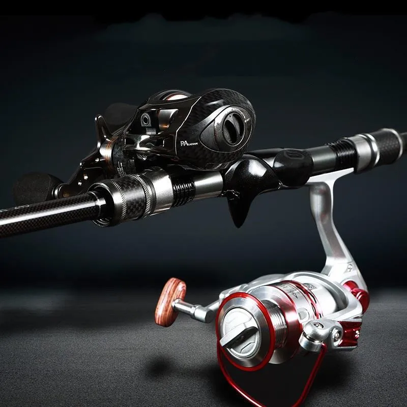 

Tideliner spinning casting double real seats fishing rod 4 sections lure carbon fiber rods with tube portable 12-25lb 10-25g M