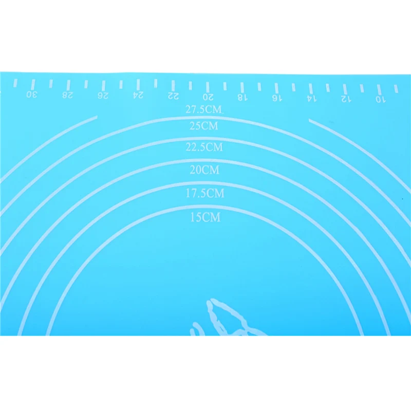40*30 см силиконовые кондитерские доски коврик антипригарное высокотемпературное сопротивление утолщение стол Гриль коврик для замеса теста кухонные инструменты