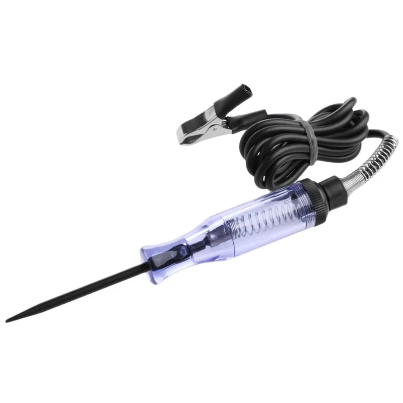 Car-Styling Car Circuit Tester For long 6V-24V System Probe Continuity Test Light