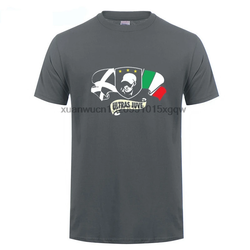 GILDAN брендовая новая футболка Мужская хлопковая мужская одежда Soccers Ultras Italia