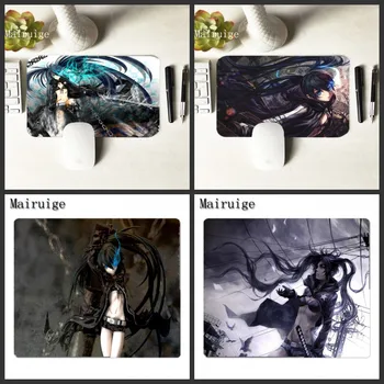 

Mairuige High Quality Hot Selling Anime mouse pad Black Rock Shooter Size 22X18CM Best Anti slip Durable Desktop Game Mousepad