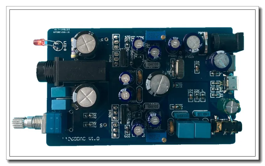 L1969DAC HiFi мини чистый класс а усилитель для наушников TDA1305 USB DAC декодер OTG