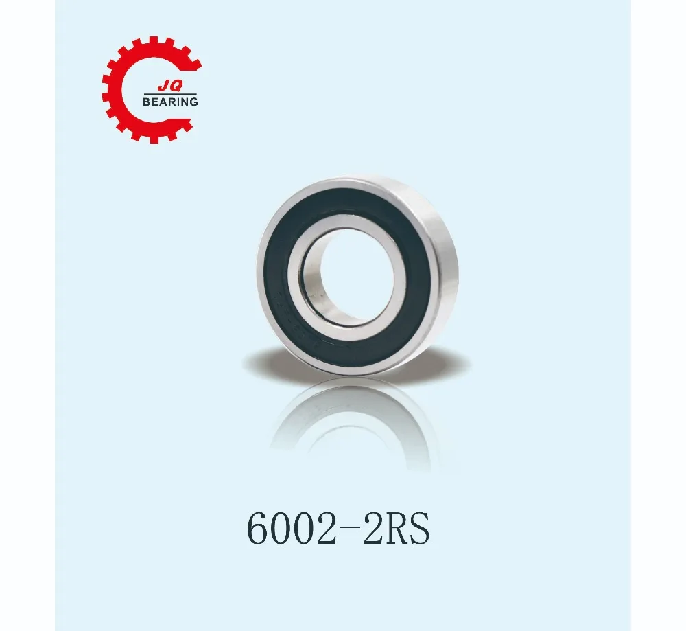 JQ подшипники 6002-2RS 6002RS 6002rs 6002 rs шарикоподшипники с глубоким желобом 15x32x9 мм |