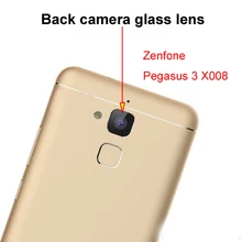 3 шт./лот Для Zenfone Pegasus 3X008 задний тыловой объектив камеры стекло с наклейкой запасные части