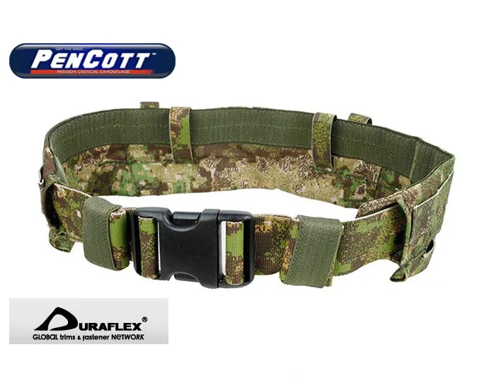 

PenCott GreenZone Low Profile MOLLE Modular Rigger's Belt Military MRB Belt UTX D-FLEX Buckle(STG051095)